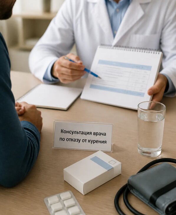 Консультация врача по отказу от курения для взрослых в Ртищеве
